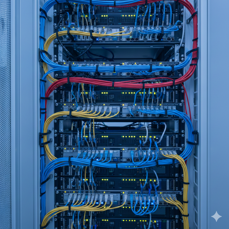 Cabeamento de Rede: Guia Essencial para Conexões Digitais Seguras e Eficientes